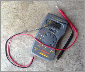landscape lighting volt meter